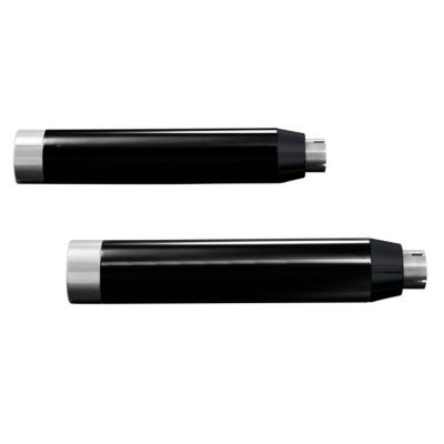 Výfukové koncovky / tlumiče Highway Hawk STRAIGHT CUT, E-mark pro motocykly HARLEY-DAVIDSON FXTB Night Train ('06 - '09), černá